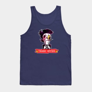 Spamton - "Trade Offer" Tank Top